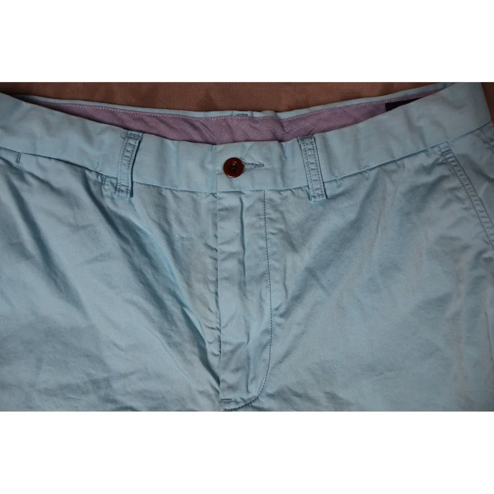 Polo Ralph Lauren Mens Classic Fit Chino Shorts Light Blue Size 32